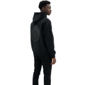Luxury Unisex Hoodie Sweater with Embossed Back Logo & Gold Embroidered On Cuff